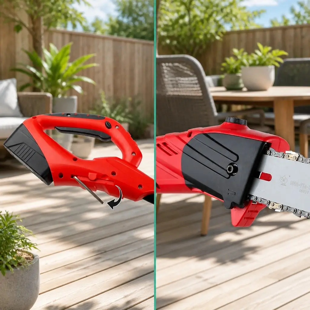 20V Cordless Pole Chainsaw