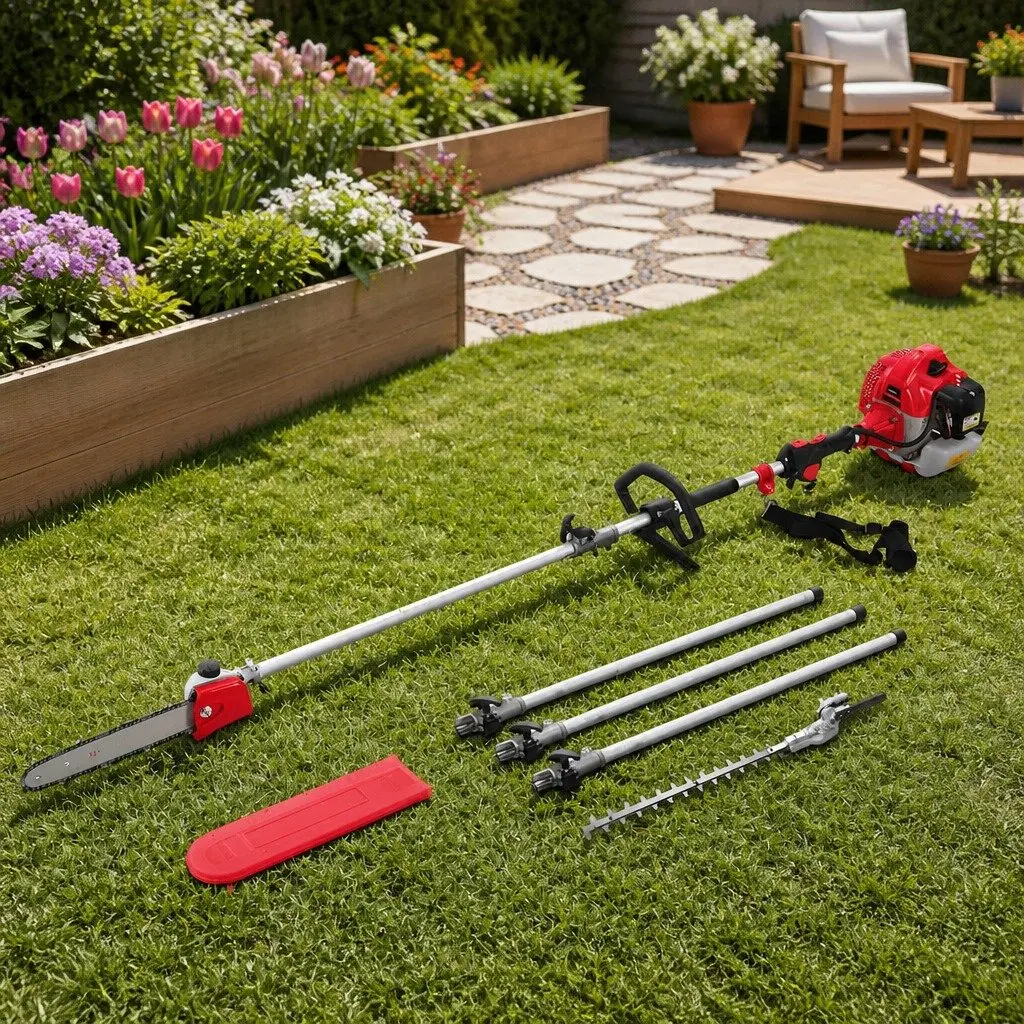 65CC Pole Chainsaw Hedge Trimmer for Home Use