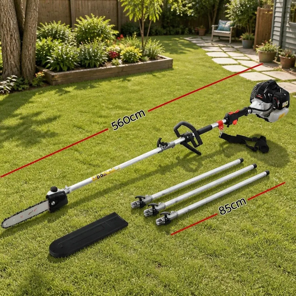 63cc Pole Chainsaw for Easy High Branch Cutting