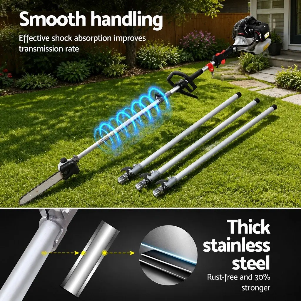 63cc Pole Chainsaw for Easy High Branch Cutting