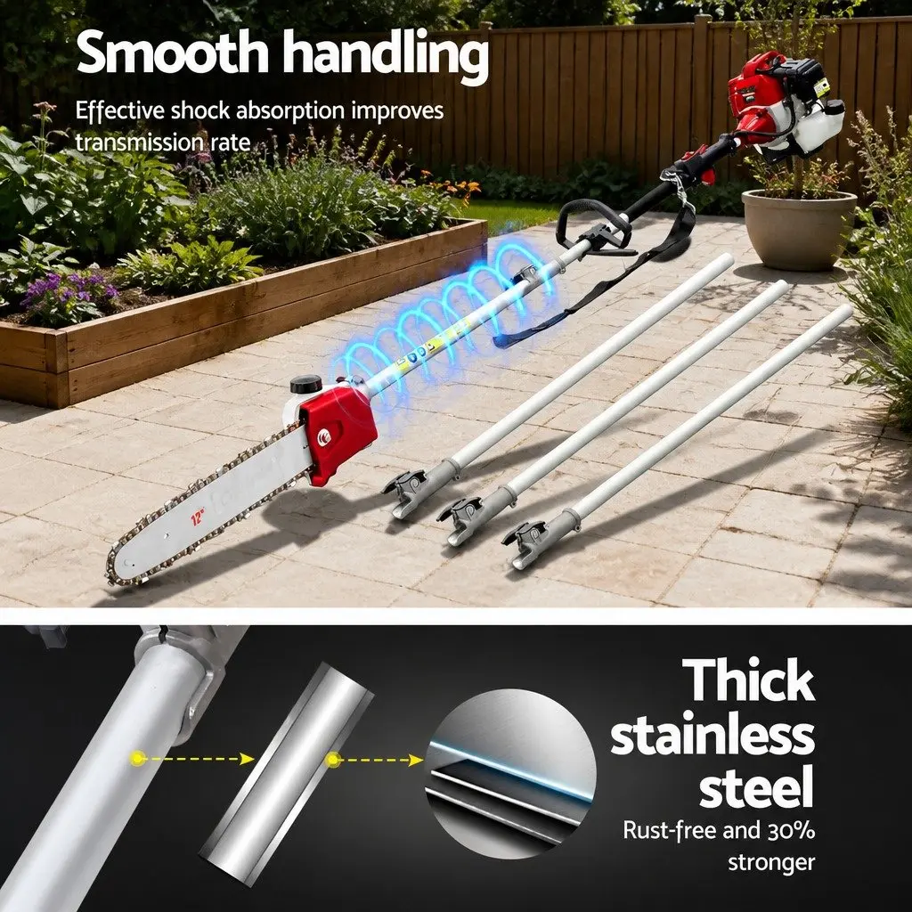 Pole Chainsaw with 12 Inch Bar for Trees