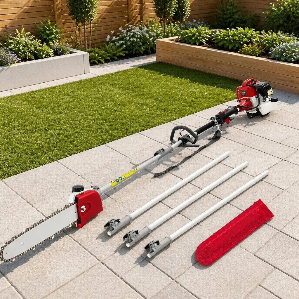 Pole Chainsaw with 12 Inch Bar for Trees