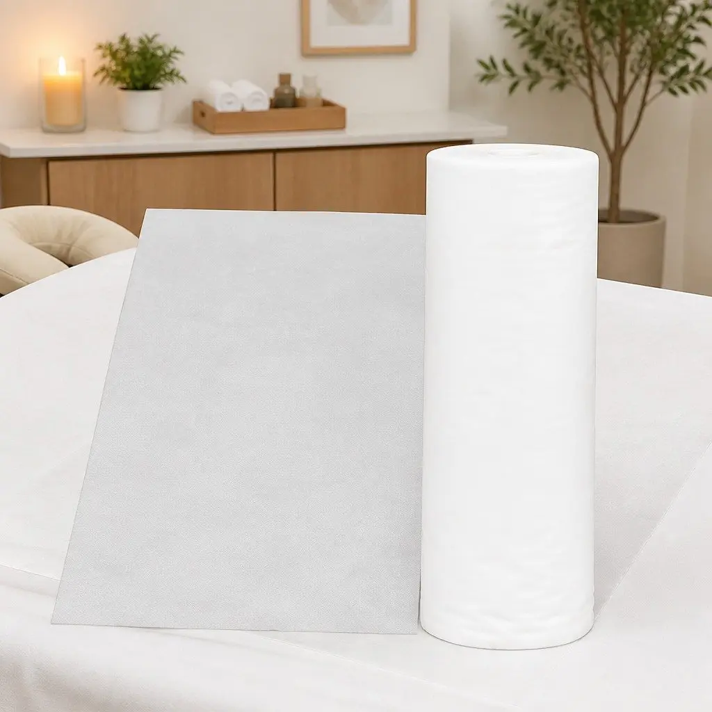 100PCS Disposable Bed Sheets Non-woven Waterproof Massage Table Cover Roll
