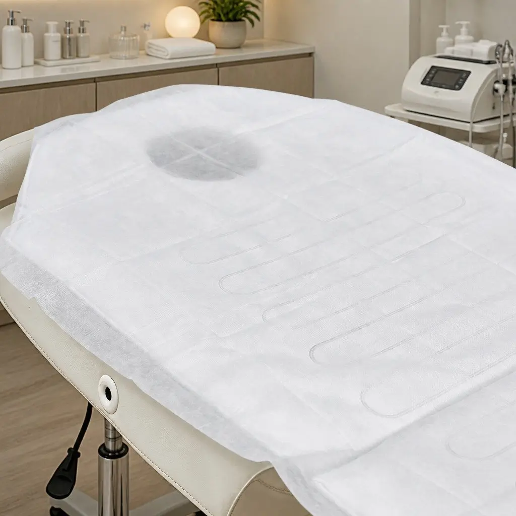 100PCS Disposable Bed Sheets Non-woven Waterproof Massage Table Cover Roll