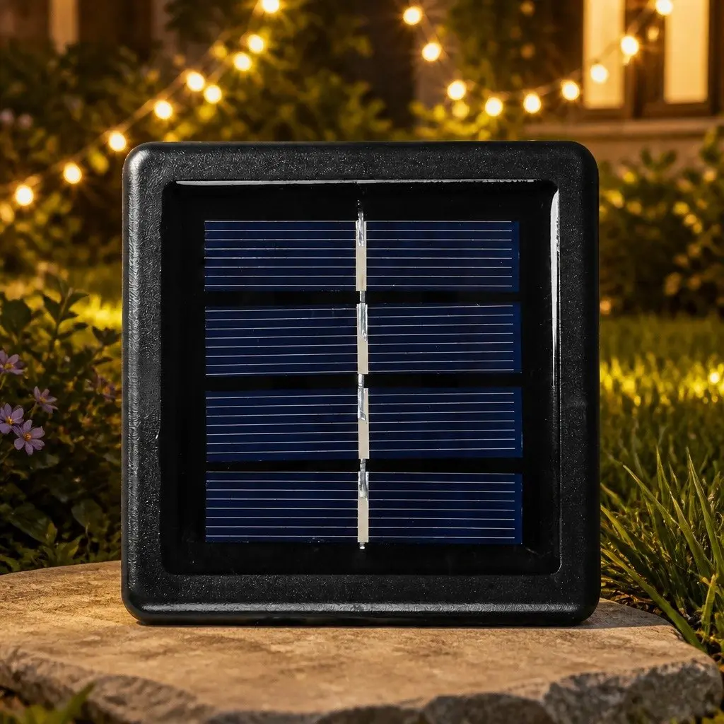 Solar LED String Lights Warm White 15m Waterproof Automatic Dusk to Dawn