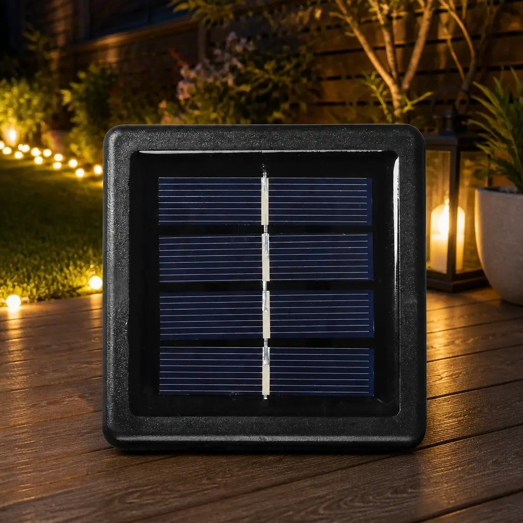 Solar Powered LED String Lights Warm White 15m Waterproof Outdoor Garden Decoration