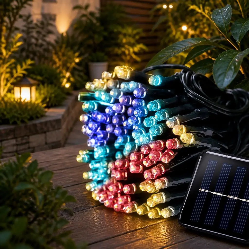 Solar Powered String Lights Warm White 30M 300LED Waterproof Outdoor Garden Decoration