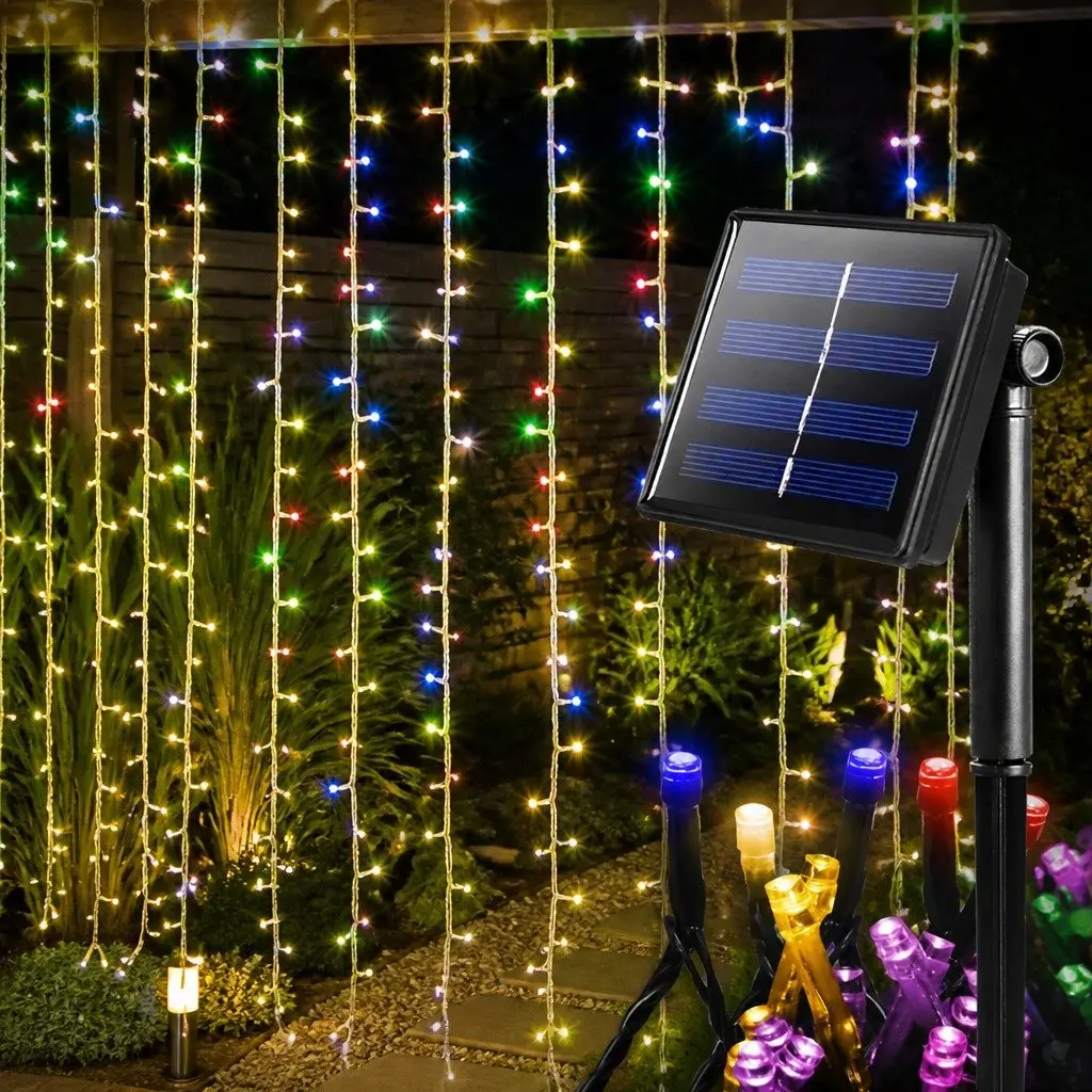 Solar Powered String Lights Warm White 30M 300LED Waterproof Outdoor Garden Decoration