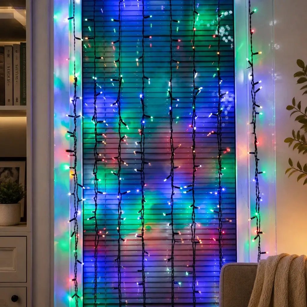 Solar Powered String Lights Warm White 30M 300LED Waterproof Outdoor Garden Decoration