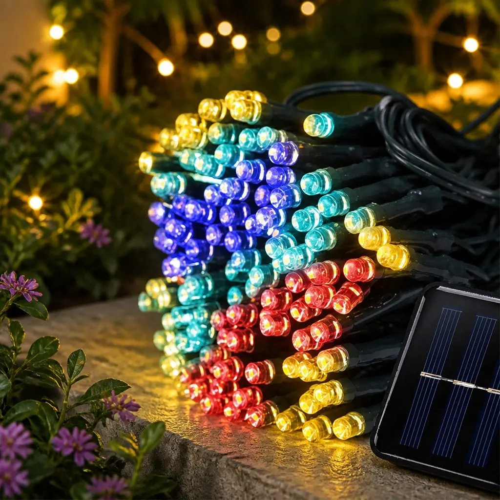 Solar String Lights Warm White 42M 400LED Waterproof Outdoor Garden Decoration