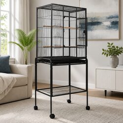 Compact Yet Spacious 144cm Bird Cage for Your Birds
