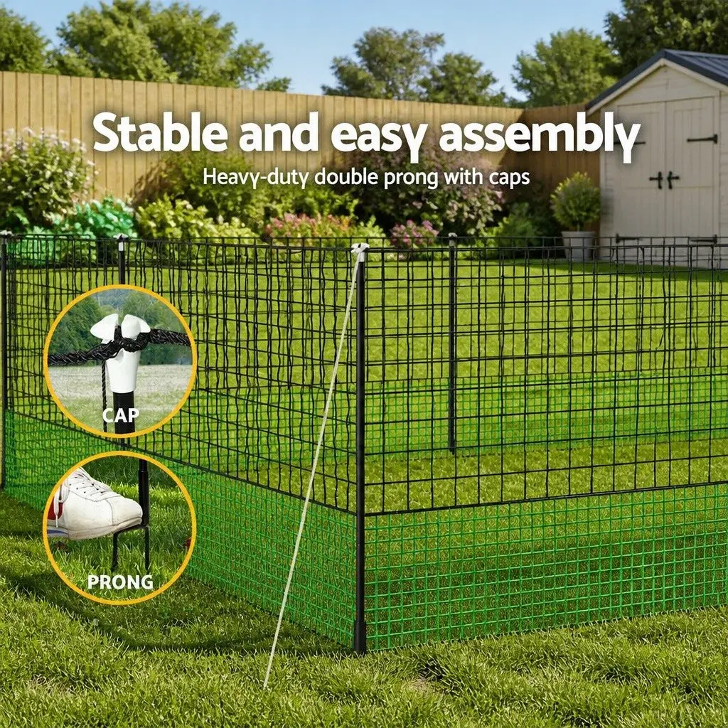 Poultry Netting Electric Fence 50m x 125cm Chicken Duck Goose Livestock