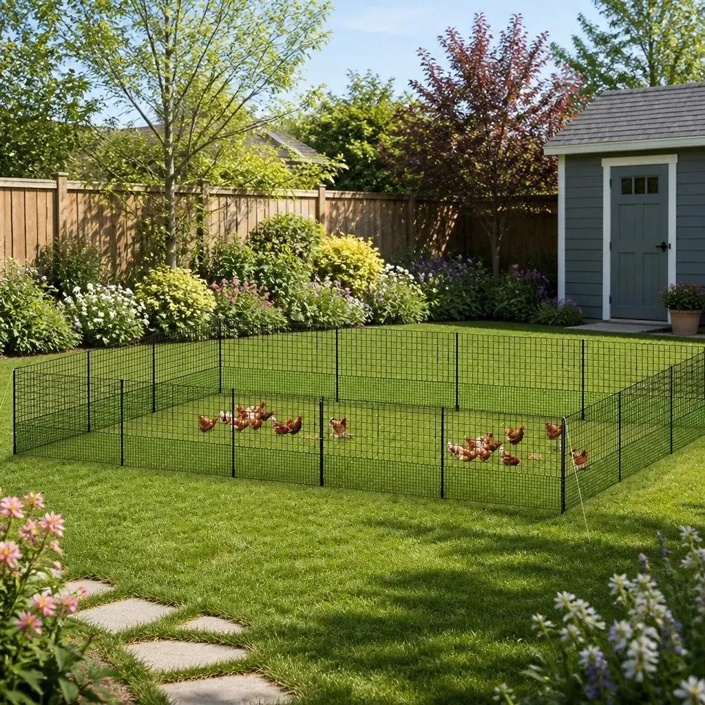 Poultry Netting Electric Fence 50m x 125cm Chicken Duck Goose Livestock