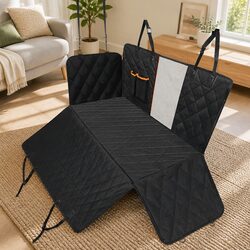 Pet Car Seat Cover Hammock Bench Tailgate Protector Non-Slip Water-Resistant Mat