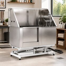 Compact Electric Pet Bath Tub Designed for All Breeds
