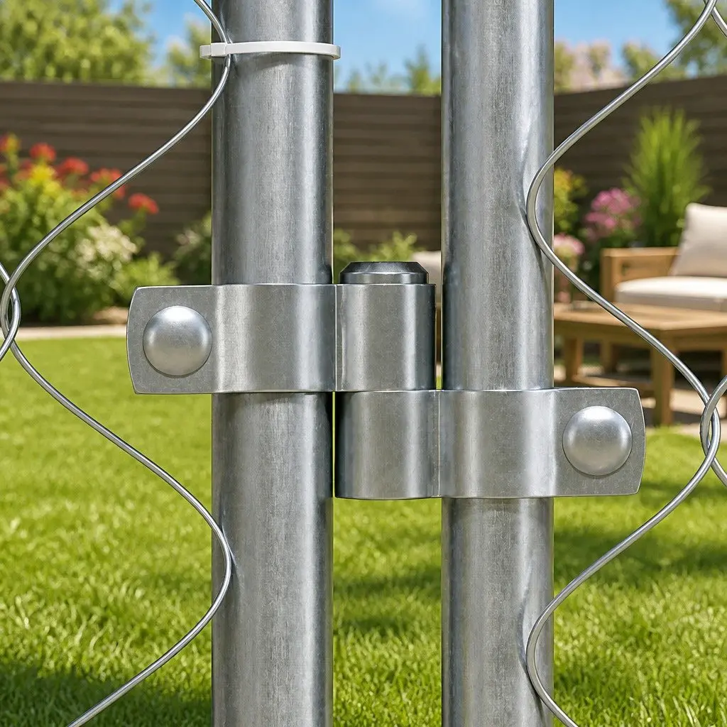 Dog Kennel Silver Large Outdoor House Easy Access Weather Resistant