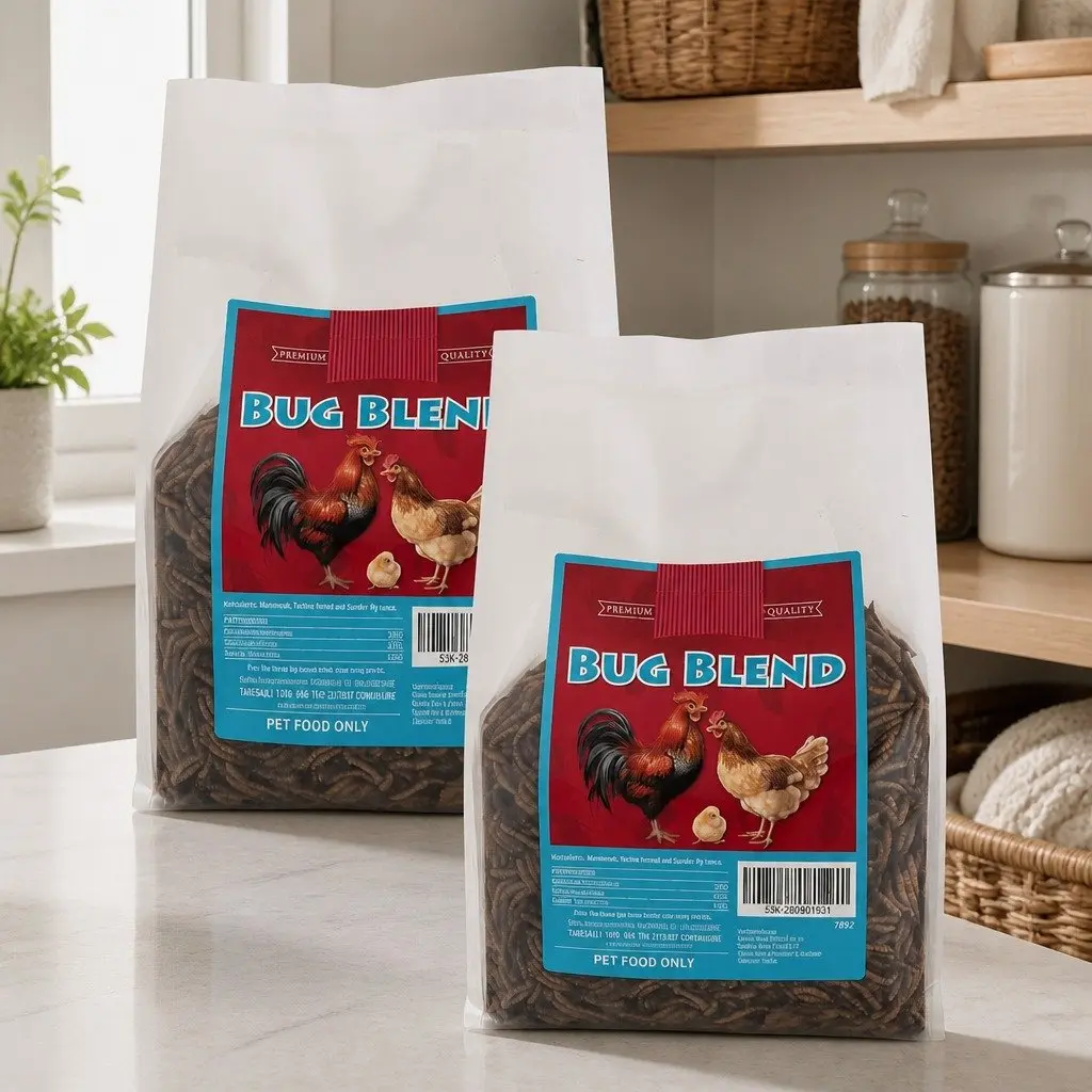 Bird Treat Mix High Protein Dried Insects 750g Supplement for Poultry Wild Birds
