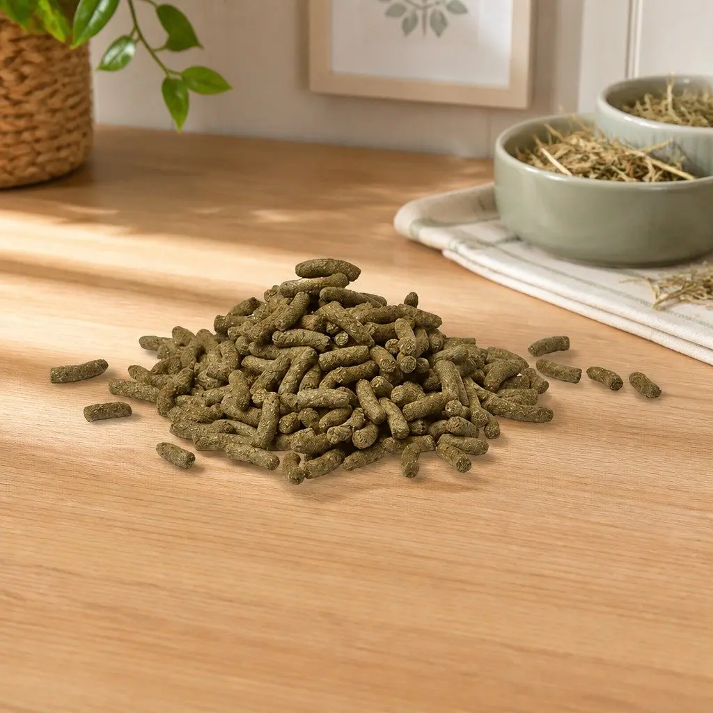 Adult Rabbit Pellet Food High Fibre Timothy Hay 1kg Digestive Health