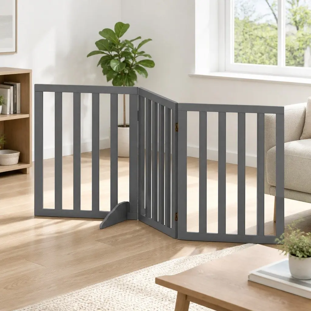 3-Panel Pet Playpen for Easy Setup