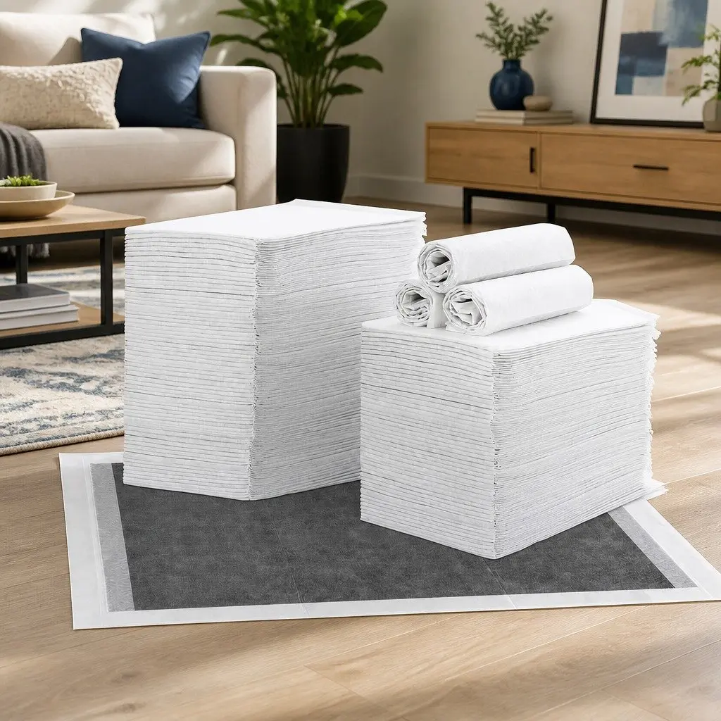 Pet Training Pads 60x60cm 400pcs Grey, Easy to Use