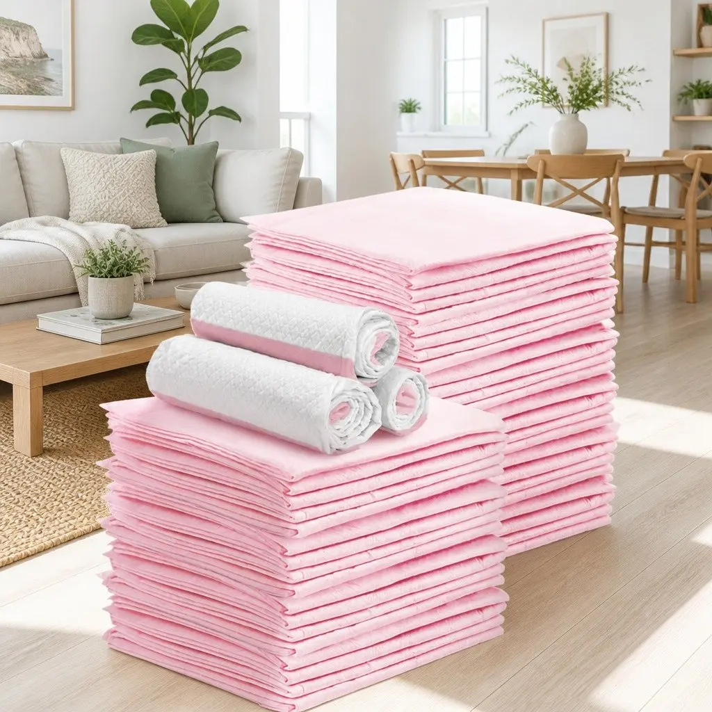Pet Training Pads 200pcs 60x60cm Puppy Dog Toilet Pee Indoor Super Absorbent