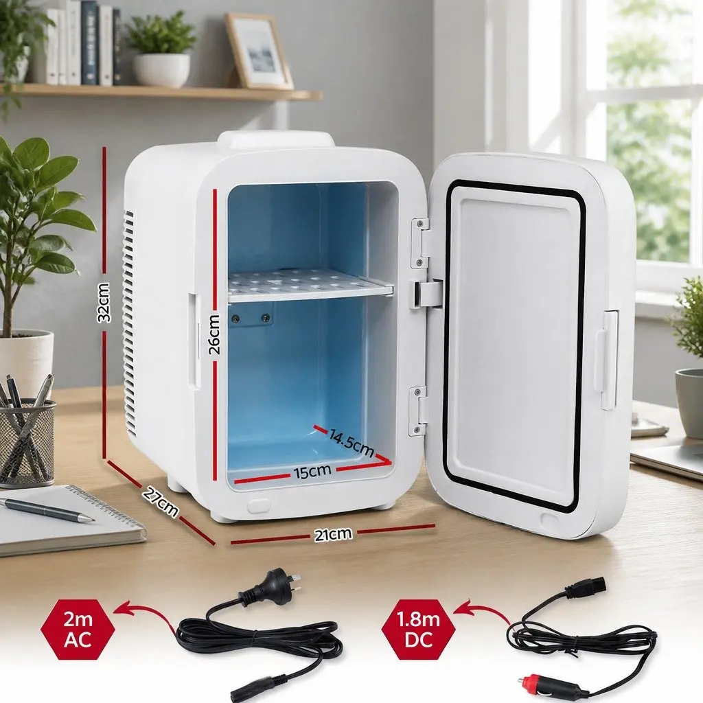 Mini Fridge with Dual Functions