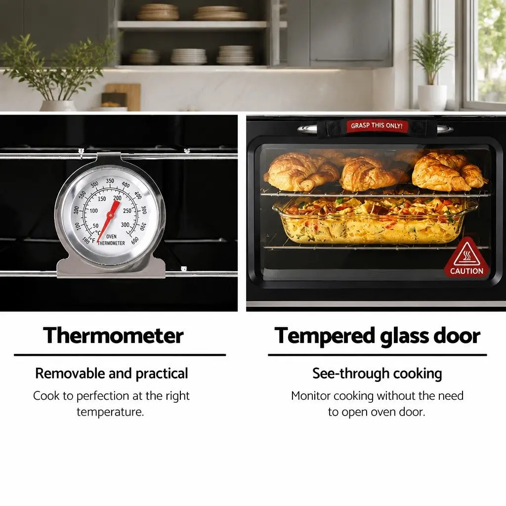 Portable Gas Oven Stove Silver Twin Burners Outdoor Cooking LPG