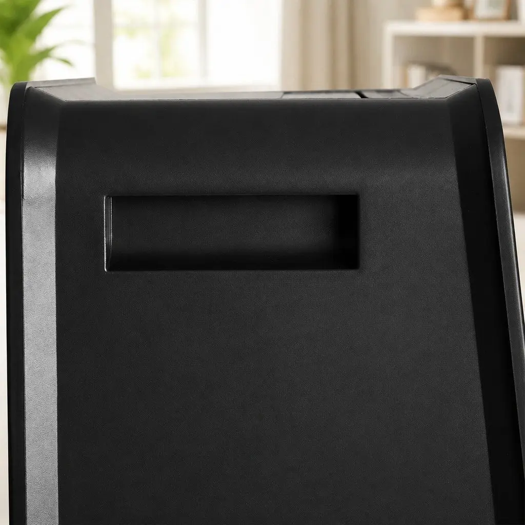 Portable Space Heater Humidifier Black 2000W Ceramic Instant Heat Adjustable Speeds Remote Control