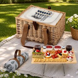 Your Ideal 2-Person Picnic Basket with Essential Gear
