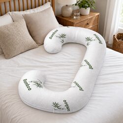 C-Shaped Pregnancy Pillow for Optimal Support