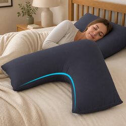 Friendly V-Shape Body Pillow for Your Comfort Needs