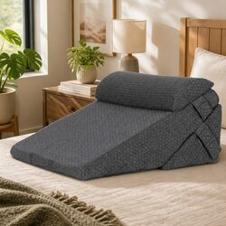 Compact Adjustable Wedge Pillow for Every Need