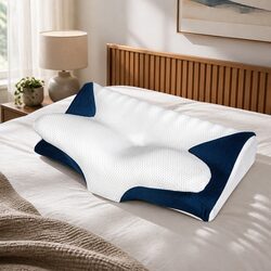 Memory Foam Cervical Pillow Neck Support Ergonomic Pain Relief Sleep Comfort