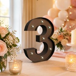 LED Letter and Number Lights: Compact and Durable