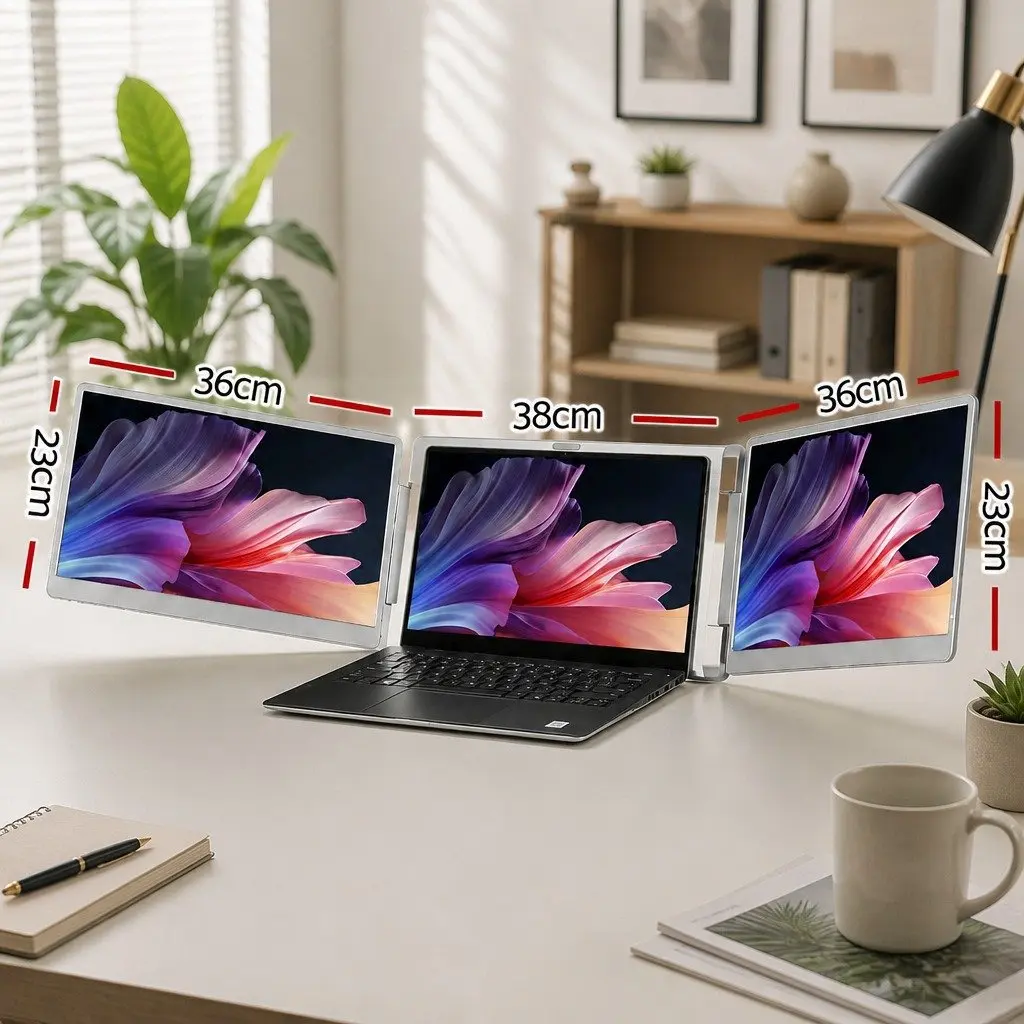 15.6 Inch Portable Dual-Screen Display