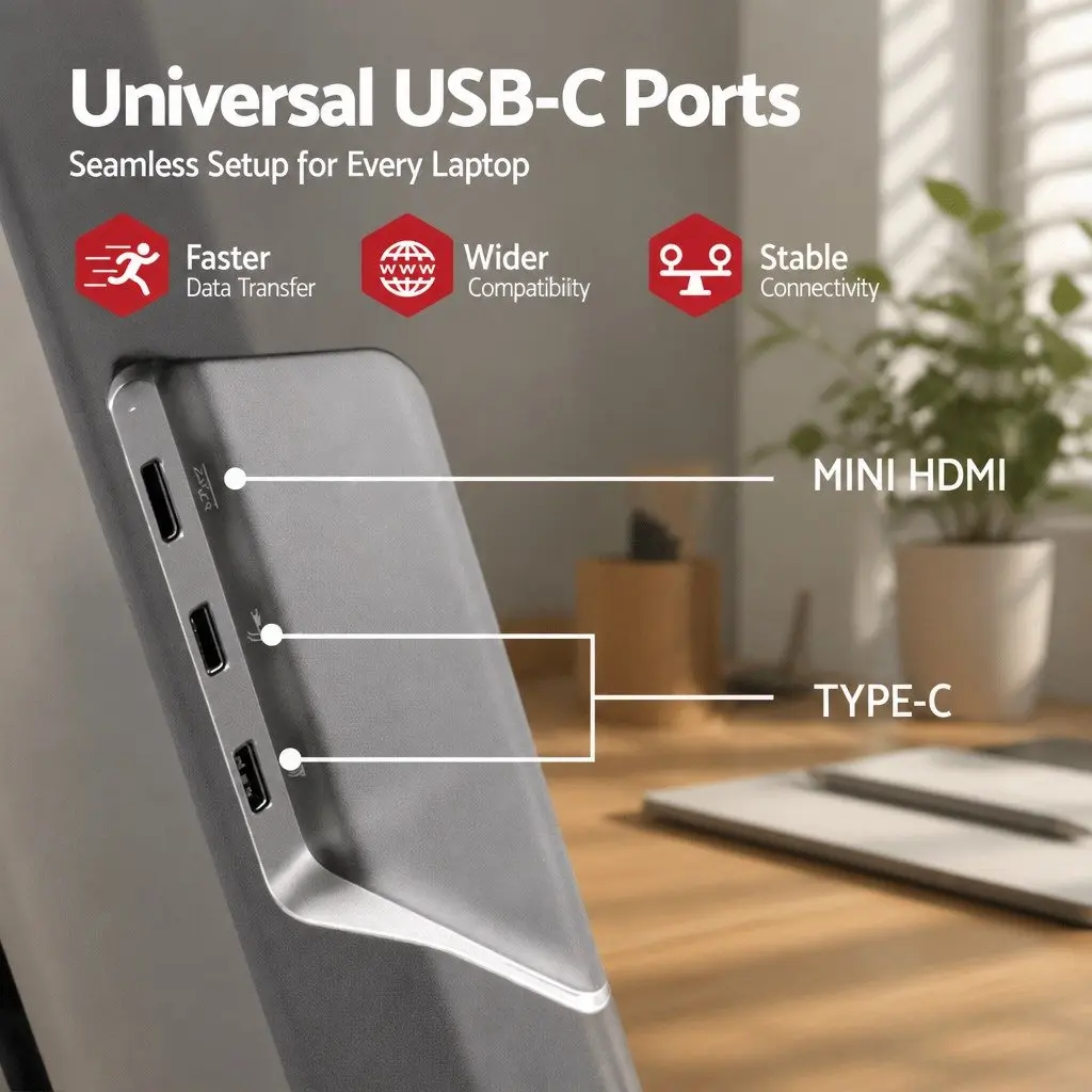 15.6 Inch Portable Dual-Screen Display