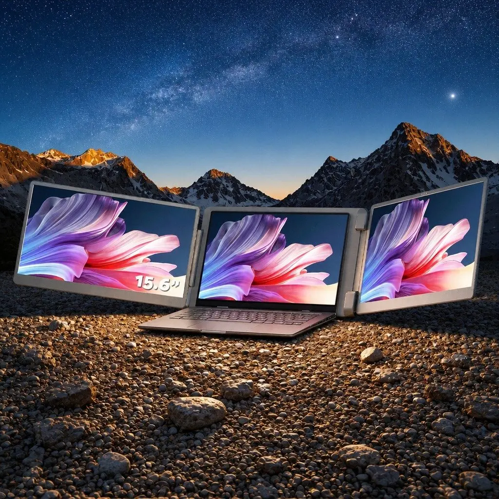 15.6 Inch Portable Dual-Screen Display