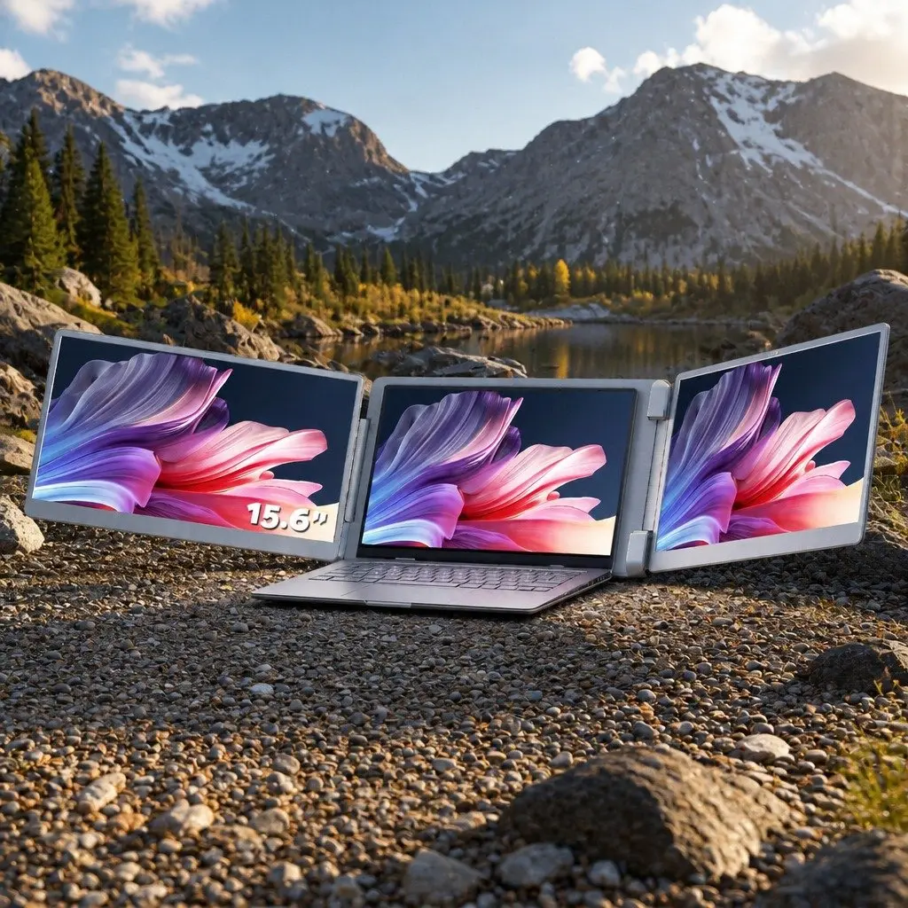 15.6 Inch Portable Dual-Screen Display