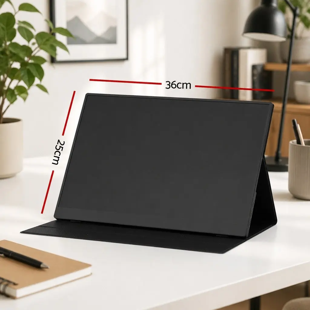 15.6 Inch Portable Monitor FHD 1080P IPS USB-C HDMI Gaming Laptop Screen Display