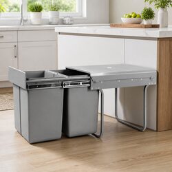 Compact and Efficient Under-Bench Bin System