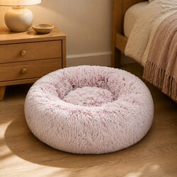 XXL Plush Donut Pet Bed – Cozy Comfort for Your Pets
