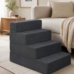Pet Stairs Ramp Portable Climbing Helper for Dogs Cats Small Animals Indoor