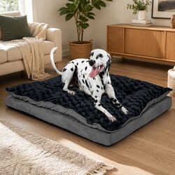 Large Soft Pet Bed with Memory Foam and Velvet