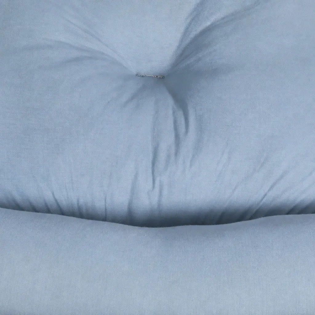 Pet Cooling Bed Grey Medium Self Cooling Fabric Supportive Bolster