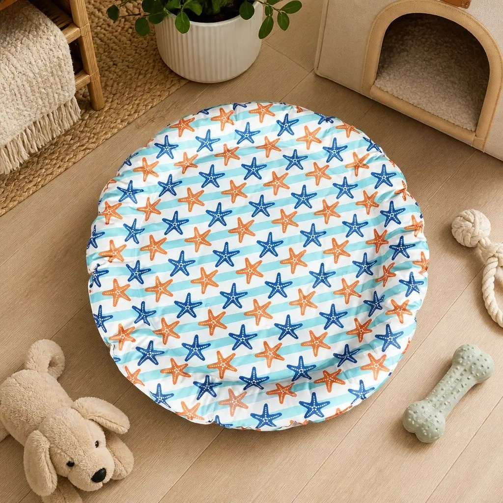 Pet Cooling Mat Cat Dog Bolster Large Self-Cooling Gel Pad Waterproof Portable
