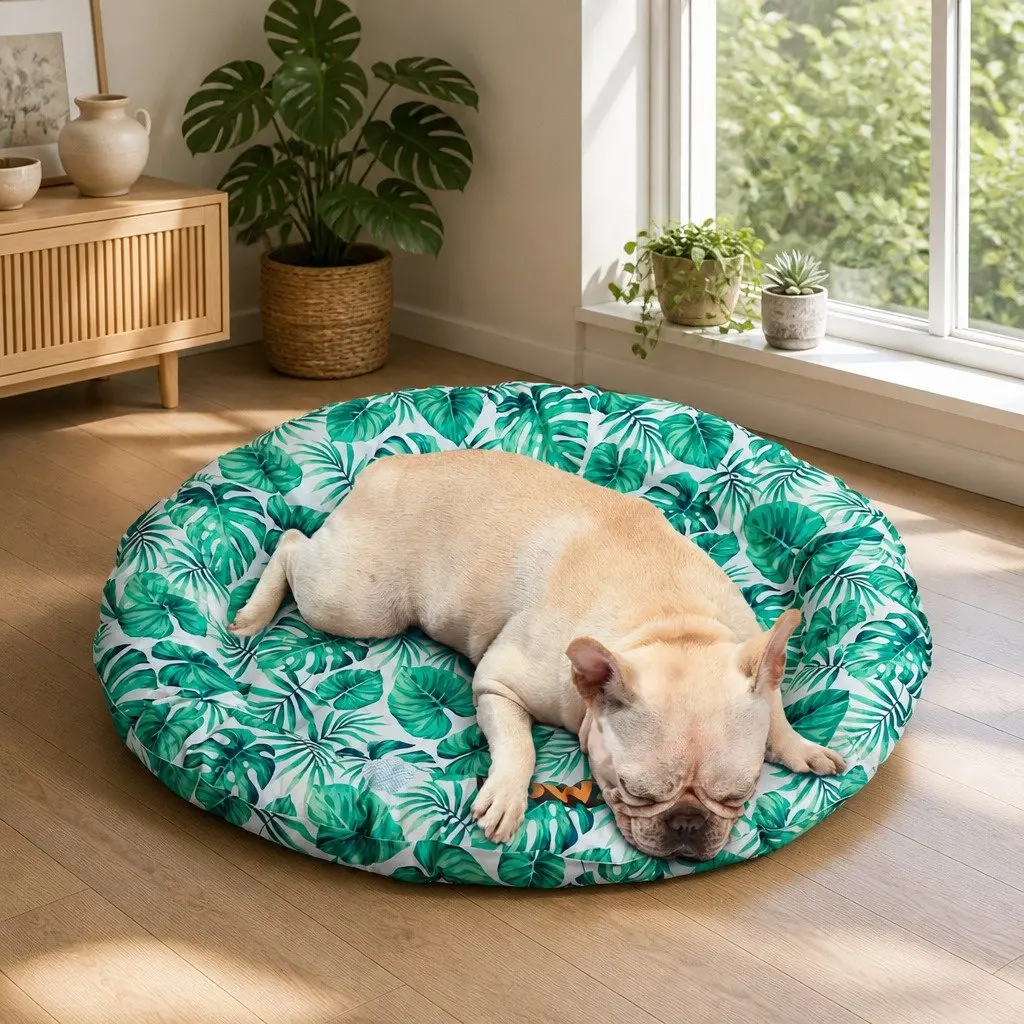 Pet Cooling Mat Large 60cm Self-Cooling Gel Bolster for Cats and Dogs