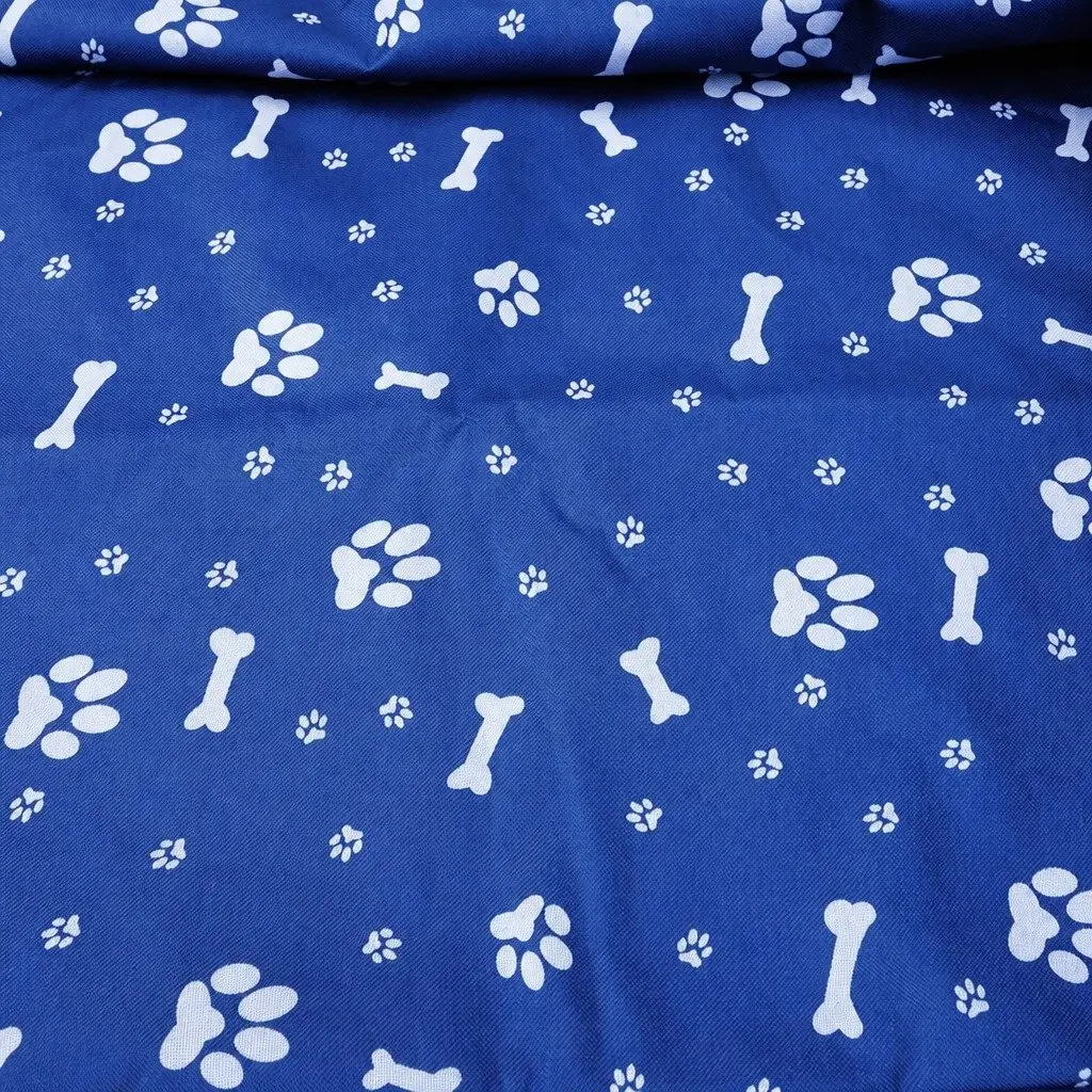 Pet Car Seat Cover Blue 140cm x 145cm Waterproof Hammock Style Protector