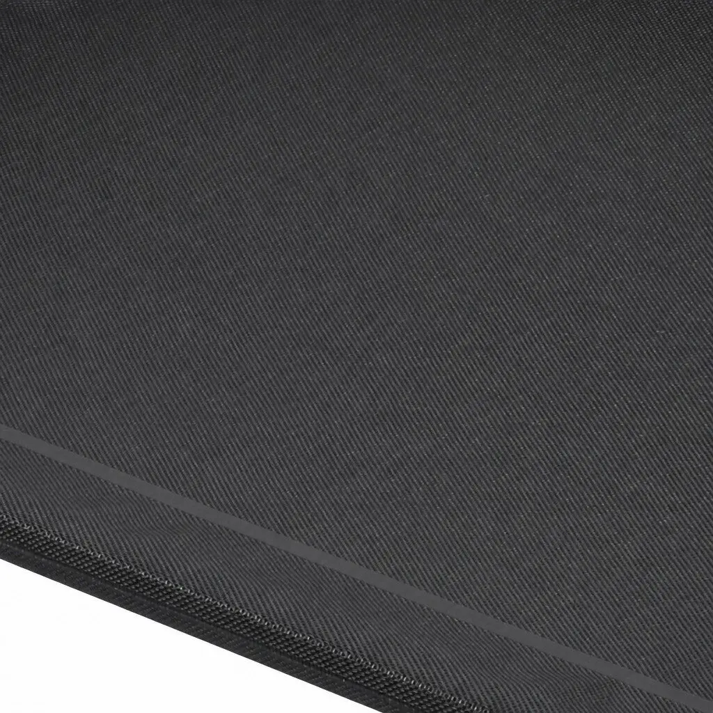 Elevated Pet Bed Black Large Raised Trampoline Mesh for Indoor Outdoor Use