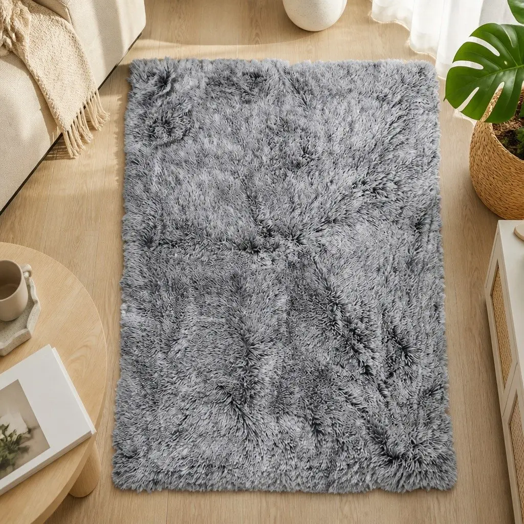 Pet Blanket Charcoal 127cm x 100cm Plush Soft Machine Washable