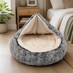 The Semi-Enclosed Pet Bed That Delivers Comfort